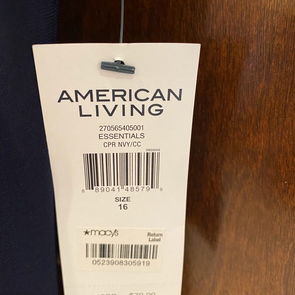 American Living Cap Sleeve Dress - Picture 3 of 4